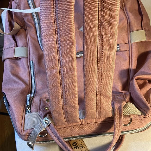 Hafmall Brown & Gray backpack diaper bag. Very Good to Excellent Condition. - Picture 14 of 14
